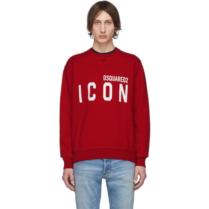 Photo: Dsquared2 Red Icon Sweatshirt