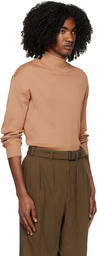 LEMAIRE Beige High Roll Turtleneck