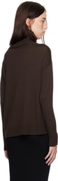 Max Mara Leisure Brown Superbo Turtleneck