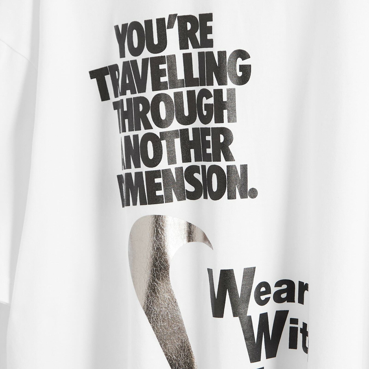 Comme des Garçons Black Men's x Nike T-Shirt in White