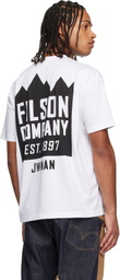 Junya Watanabe White Filson Edition Cotton Jersey T-shirt