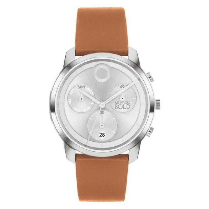 Photo: Movado Trend Element Chronograph Quartz Silver Dial Mens Watch 3601028