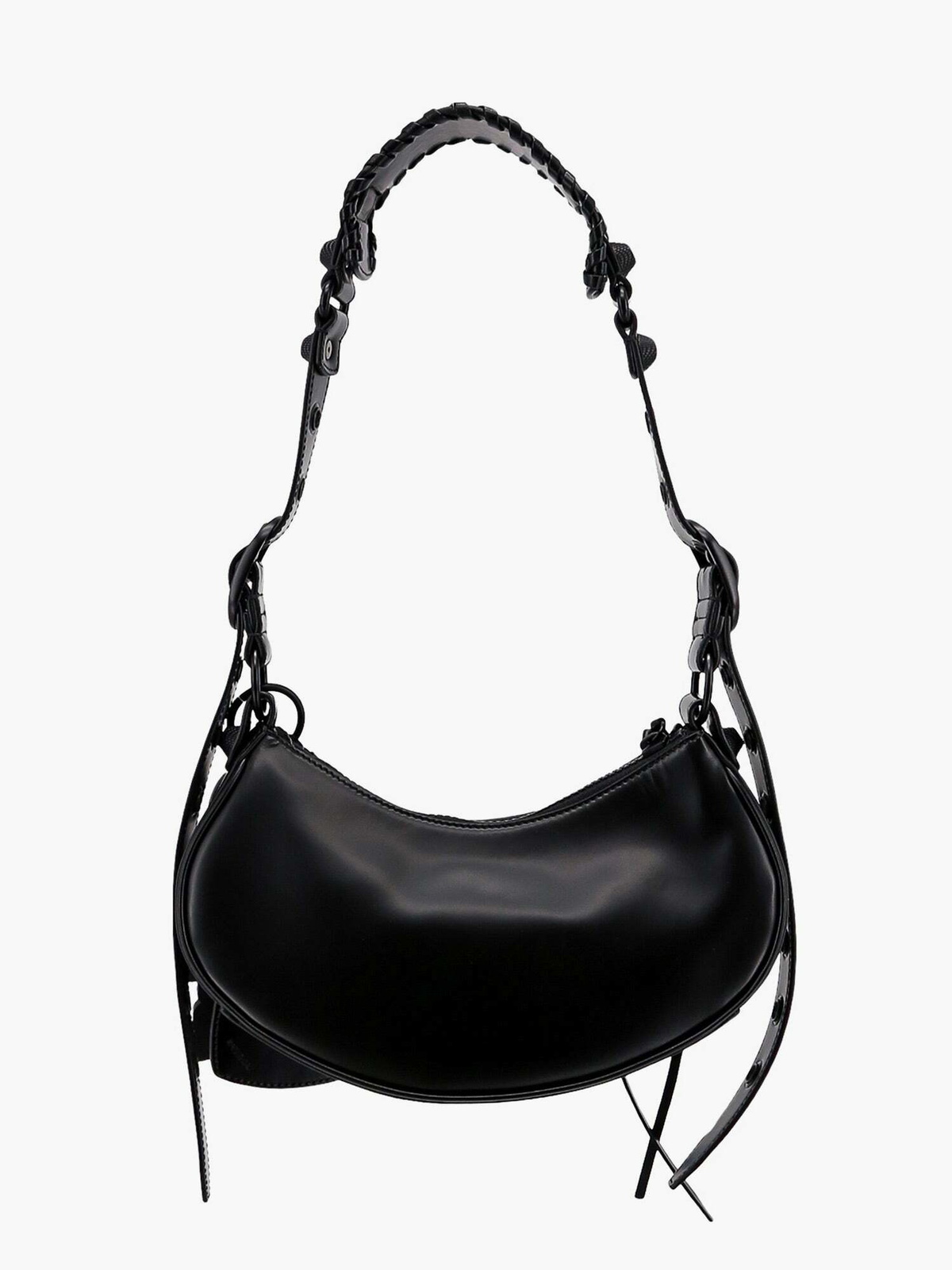 【合わせやすい♪】BALENCIAGA Woman Shoulder bag Black Balenciaga Downtown Small Shoulder Bag With Chain | Saks