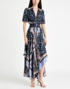 Maje Womens Maxi dress in Navy