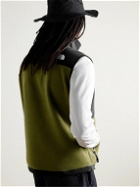 The North Face - Denali Logo-Embroidered Shell and Polartec® Fleece Gilet - Green