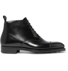 George Cleverley - William Cap-Toe Horween Shell Cordovan Leather Boots - Men - Black