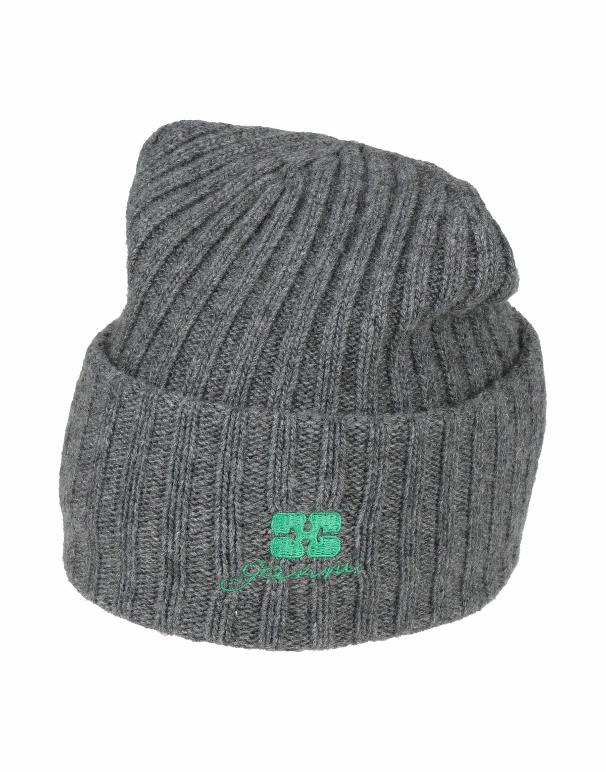 Ganni Womens Hat in Grey