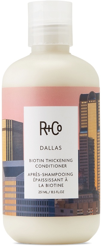 Photo: R+Co Dallas Biotin Thickening Conditioner, 251 mL