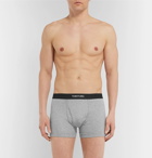 TOM FORD - Stretch-Cotton Boxer Briefs - Gray