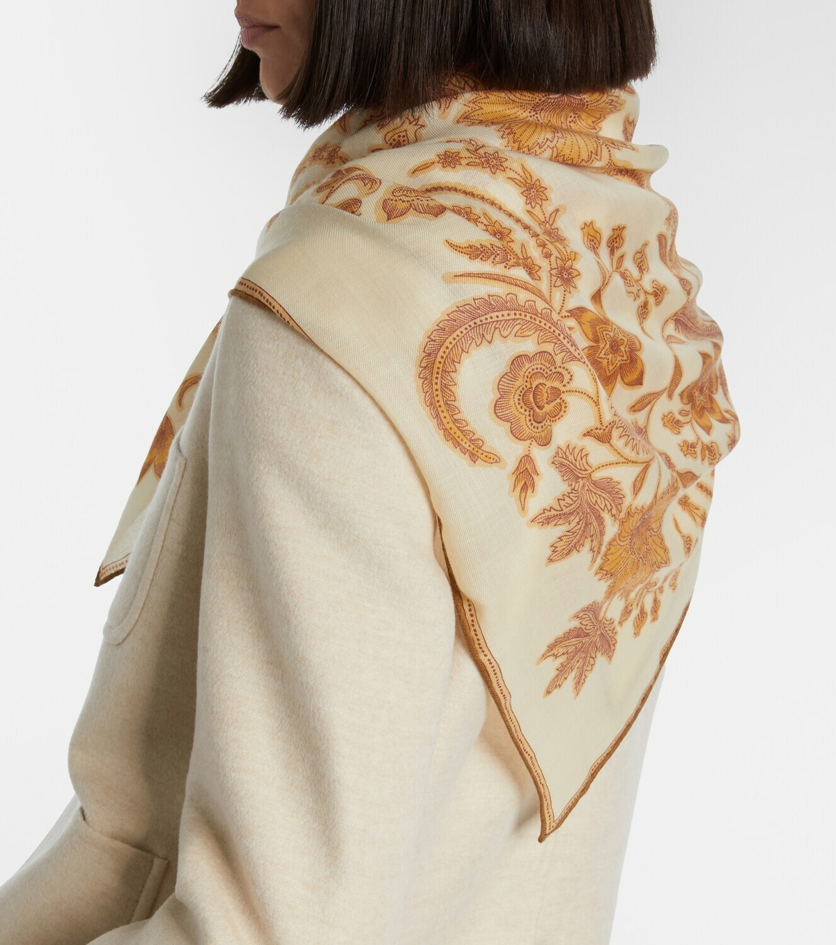 Loro Piana Cashmere and silk scarf