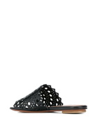ALAÏA - Vienne Leather Flat Mules