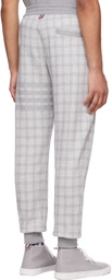 Thom Browne Grey Cotton Lounge Pants