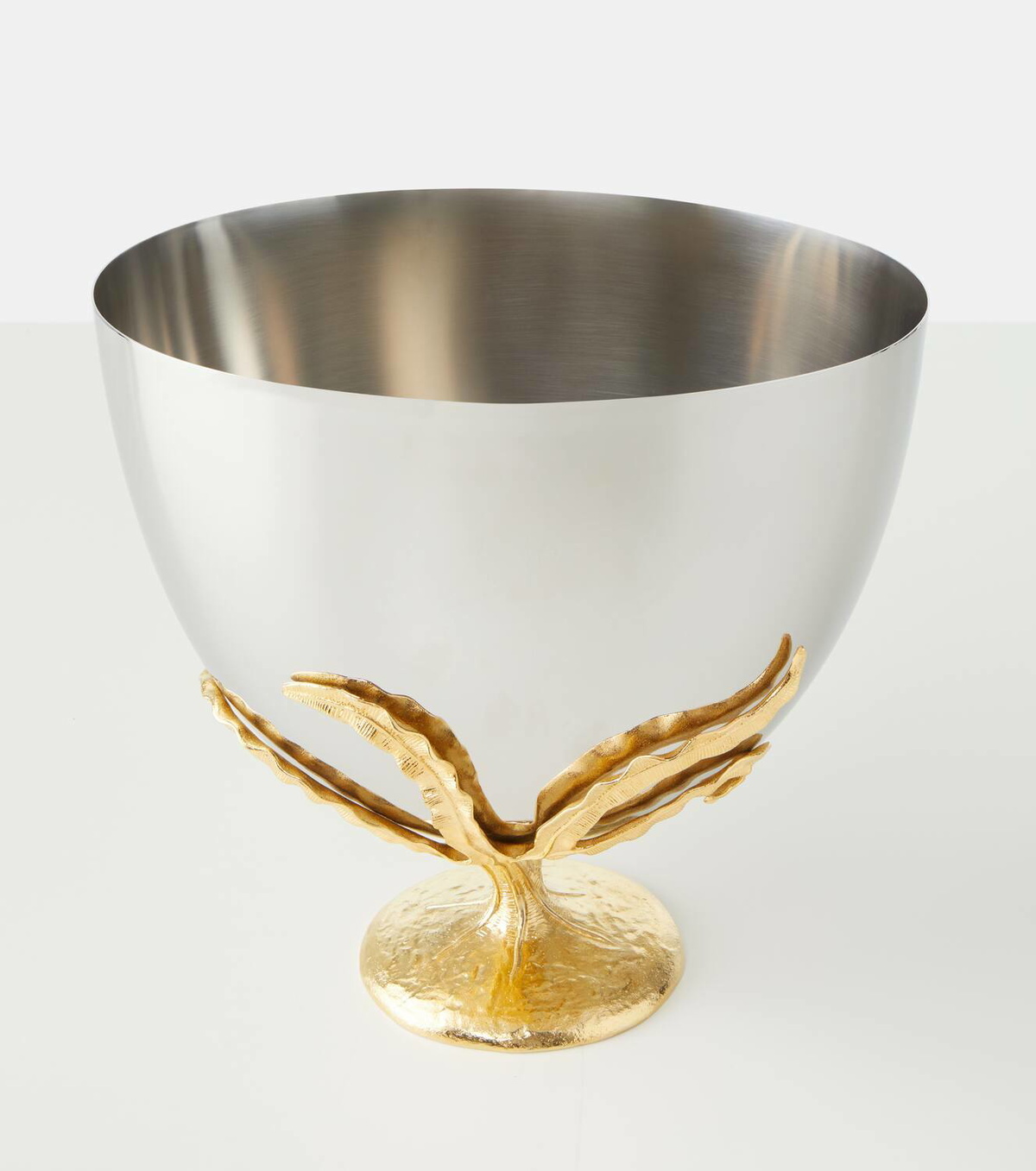 L'Objet Fern 24kt gold-plated champagne bucket