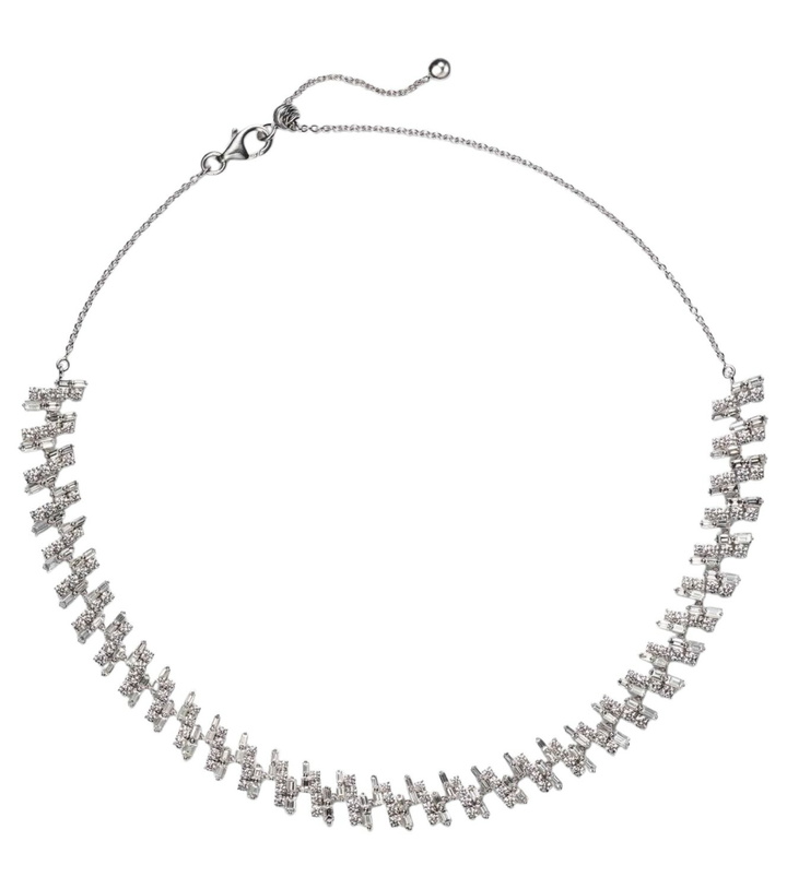 Photo: Kamyen Art Deco 18kt white gold choker with diamonds