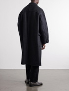YOKE - Double-Breasted Wool and Cashmere-Blend Felt Coat - Gray