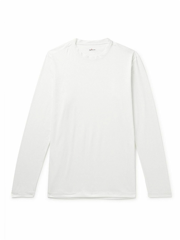 Photo: Kiton - Cotton-Jersey T-Shirt - White