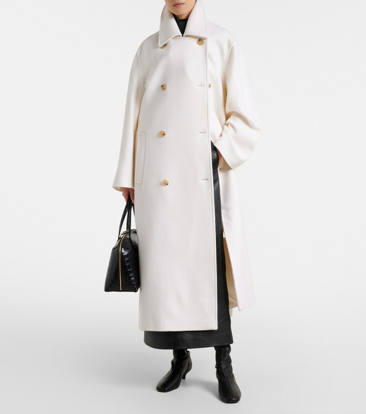Toteme Day leather over-the-knee boots