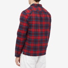 RRL Men's Carter Camp Check Shirt in Red