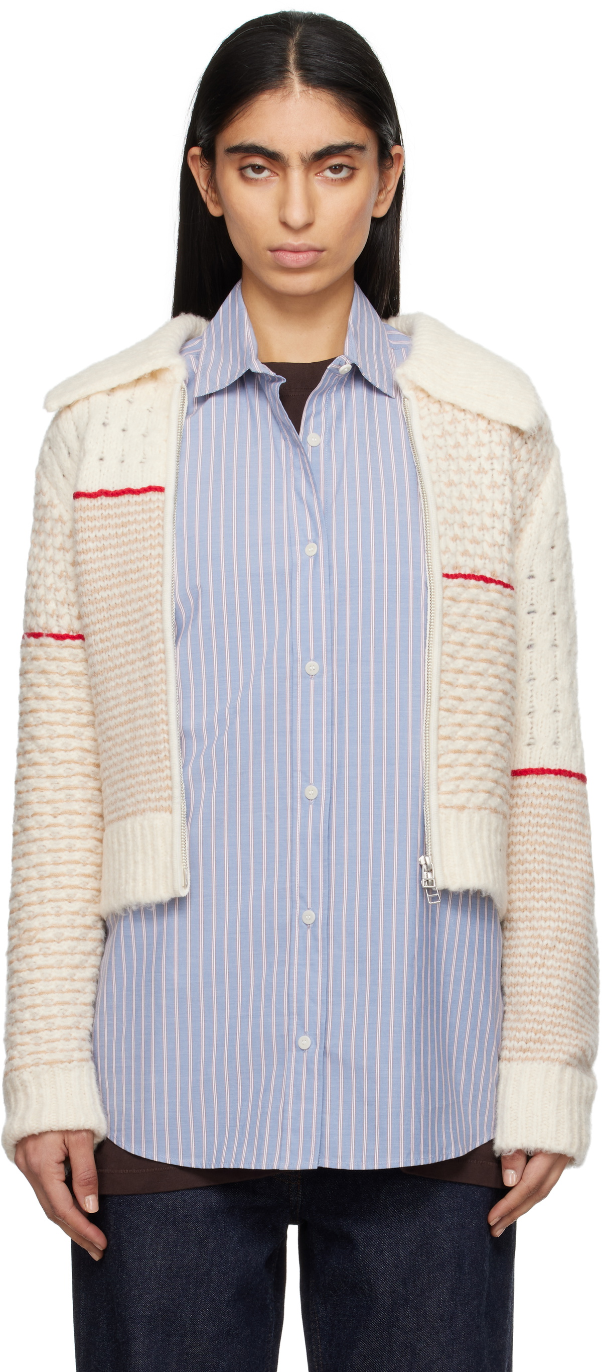 Guest in Residence Off-White Cloud Frankie Jacket