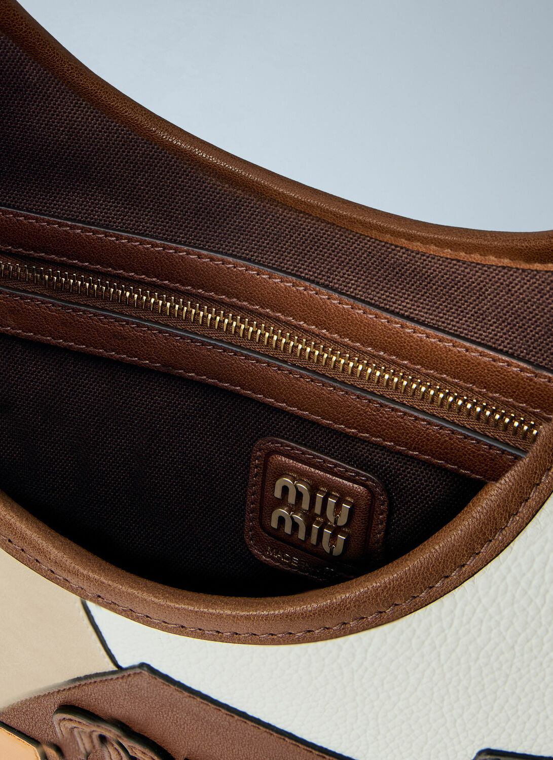 Miu Miu Ivy Leather Shoulder Bag