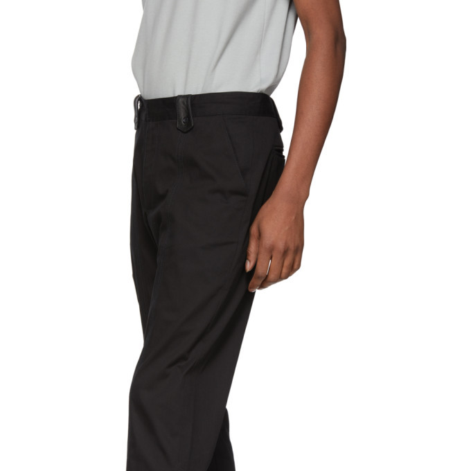 St-Henri SSENSE Exclusive Black Order Pants