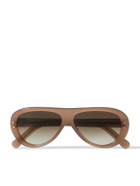 Mr P. - Cubitts Ischia Aviator-Style Acetate Sunglasses