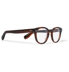 OLIVER PEOPLES - Cary Grant Round-Frame Tortoiseshell Acetate Optical Glasses - Brown