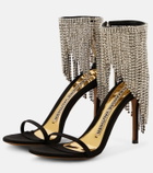 Alexandre Vauthier Embellished satin sandals