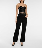 Rta - Kallan high-rise straight jeans