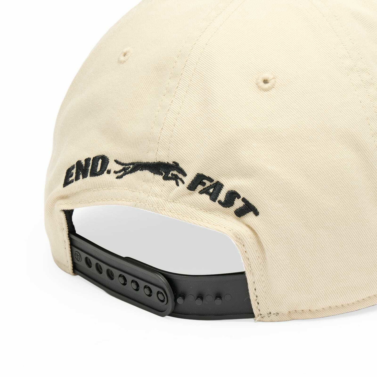 END. Racing Team Hitch Cap in Ecru/Black 