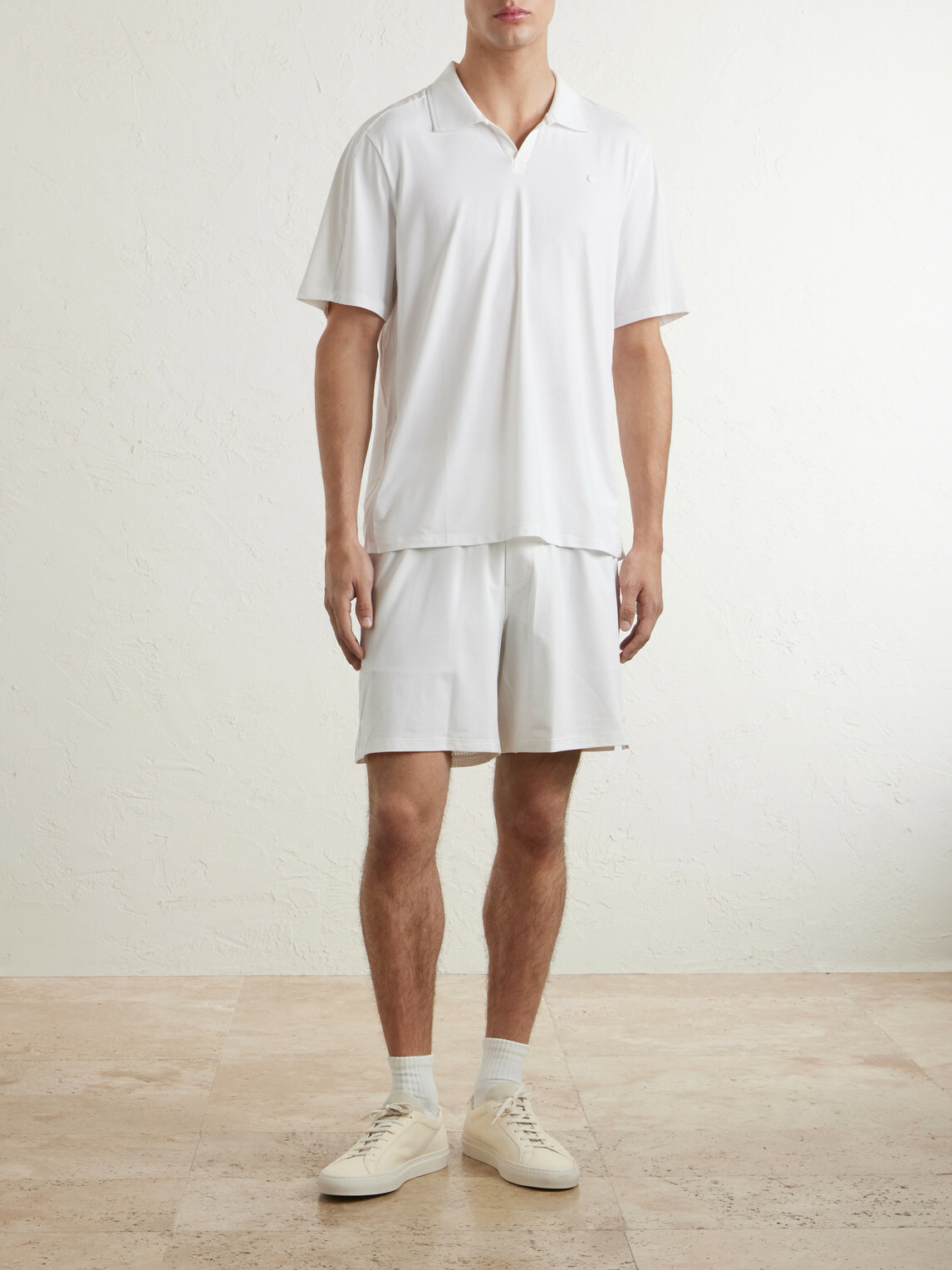 Lululemon - Straight-Leg Mesh-Trimmed Stretch Tennis Shorts - White