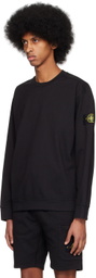 Stone Island Black Patch Long Sleeve T-Shirt