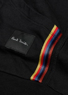 Paul Smith Hooded Cotton Sweatshirt Black