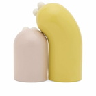 Home Studyo x Lucas Zanotto Salt & Pepper Shakers in Yellow/Pink 