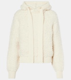 Jet Set Jennifer wool-blend hoodie