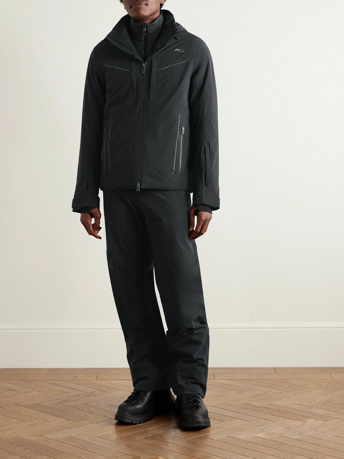 Kjus - Formula Padded Hooded Ski Jacket - Black