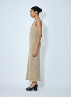 Khaite Lex Ribbed-Knit Maxi Dress
