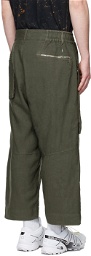 Stone Island Shadow Project Green Workwear Chapter 1 Trousers