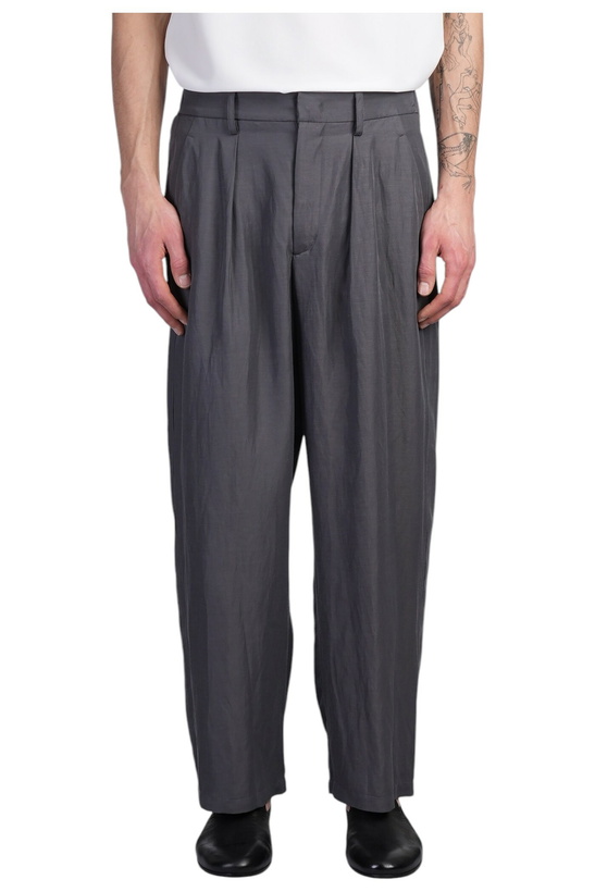 Photo: Attachment Pants In Grey Linen