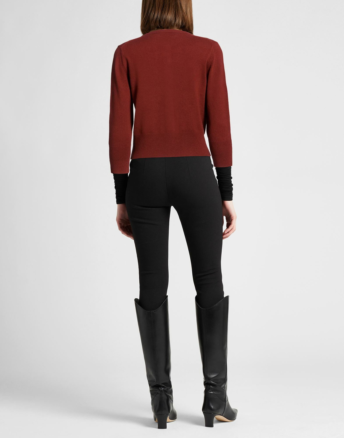 Vince. Womens Cardigan Brick