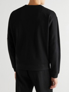 Theory - Cotton-Blend Jersey Sweatshirt - Black
