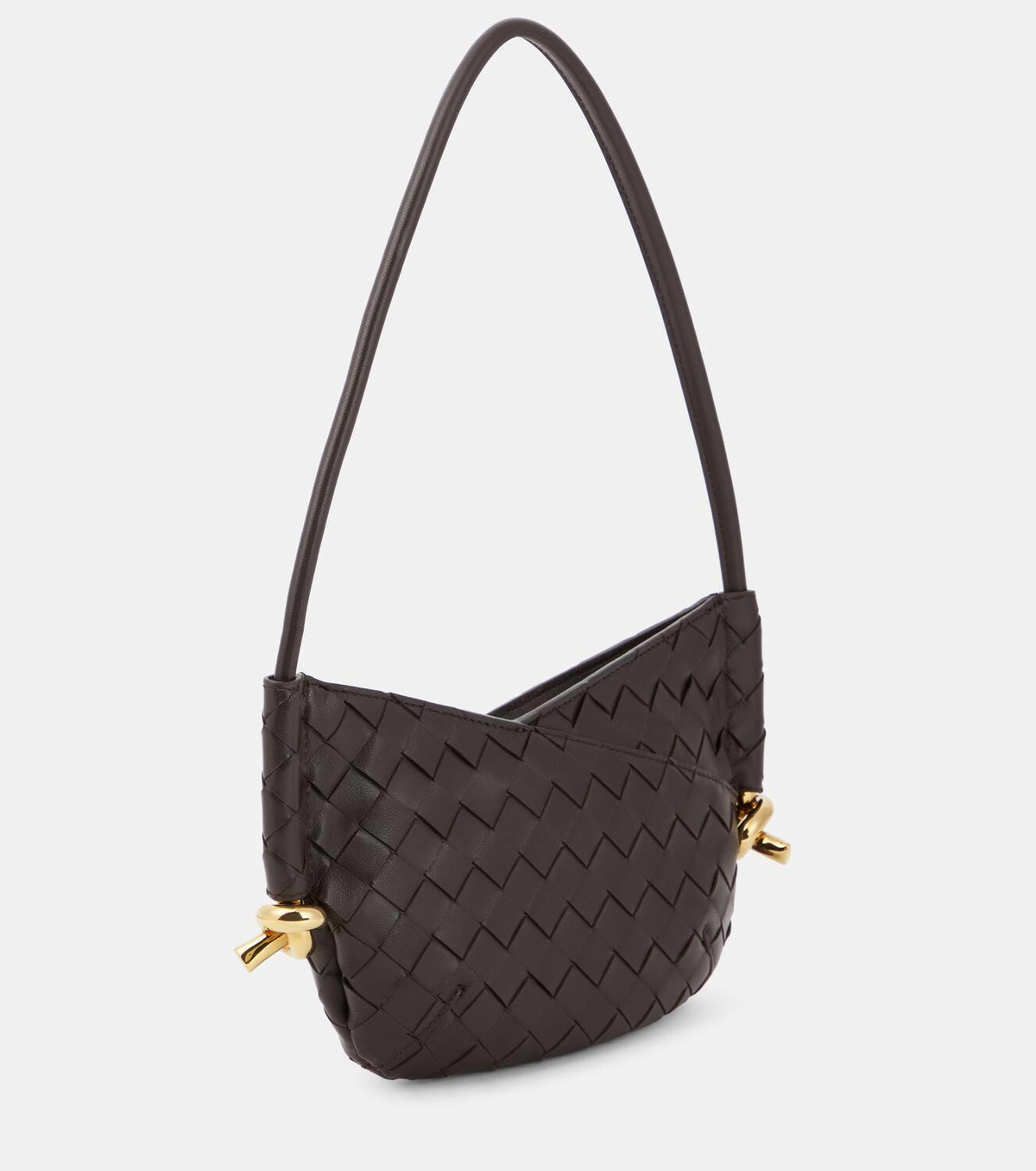 ショルダーバッグ・ポシェット BOTTEGA VENETA DARK BROWN MINI SOLSTICE SHOULDER BAG Bottega Veneta | Mini Solstice | Shoulder Bags | Cruise Fashion