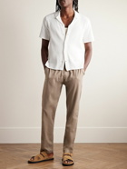 Onia - Camp-Collar Cotton-Blend Shirt - White