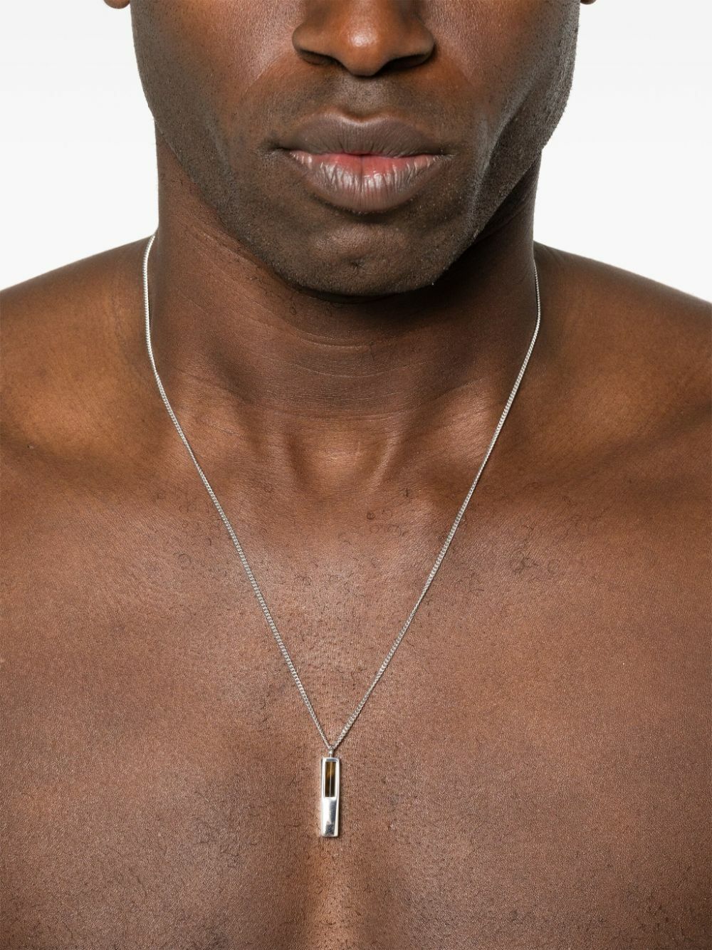 Tom Wood Tiger Eye-Pendant Necklace Tom Wood