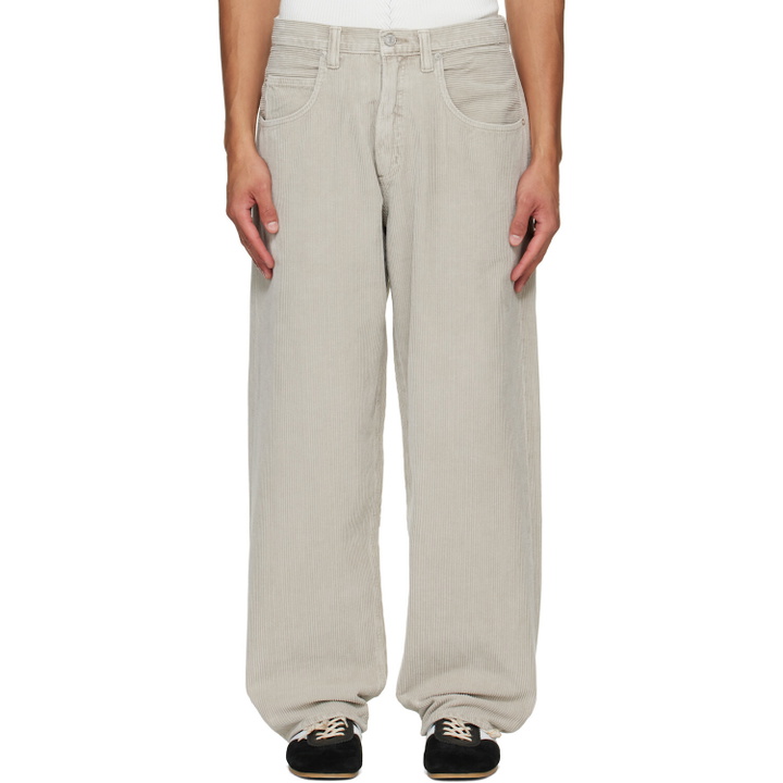 Photo: AGOLDE Gray Fusion Trousers