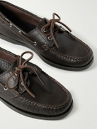 G.H. BASS - Jetty II Full-Grain Leather Boat Shoes - Brown