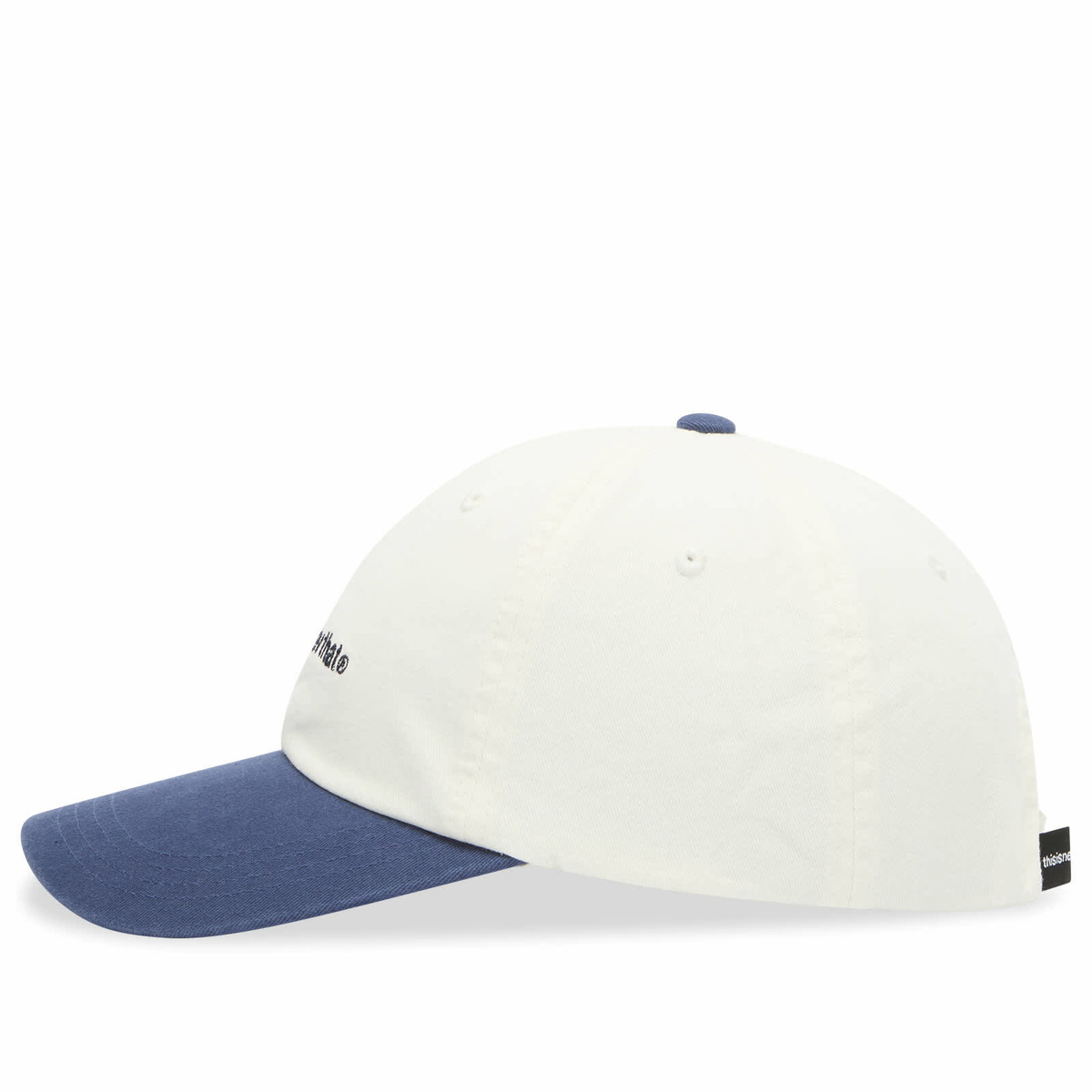 thisisneverthat Men's T-Logo Cap in White/Blue 
