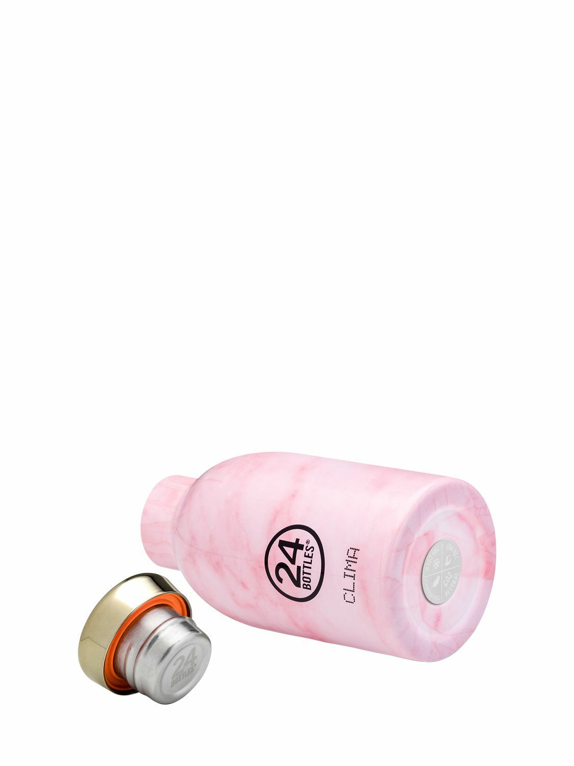 24BOTTLES 330ml Pink Marble Clima Bottle