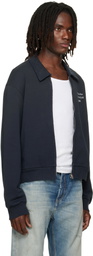 Acne Studios Black Zip Sweatshirt