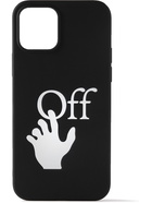 Off-White - Hand Off Logo-Print Rubber iPhone 12 Pro Case